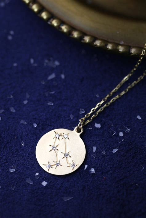 gemini constellation necklace